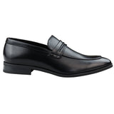Herrmockasiner Svarta Loafers Skor Läderfodrade Slip On Eleganta Formella Skor
