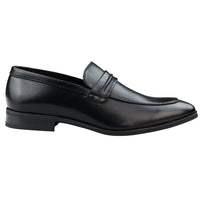 Herrmockasiner Svarta Loafers Skor Läderfodrade Slip On Eleganta Formella Skor