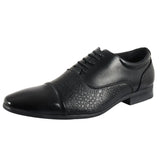 Herrskor med snörning och brogue-detaljer