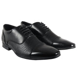 Herrskor med snörning och brogue-detaljer