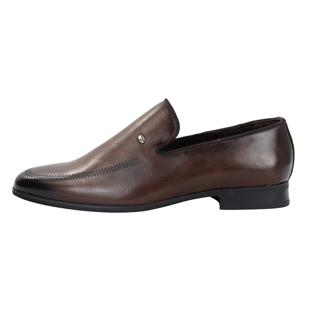 Herr Slip On Bruna Loaferskor