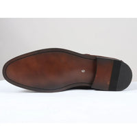 Herr slip-on grå mockafodrade chelseaboots