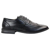 Svarta brogues för män