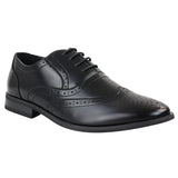 Svarta brogues för män
