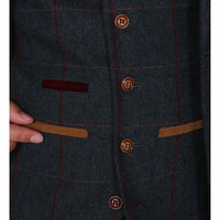 Madrid - Herr Blå Tweedväst