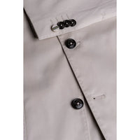 Mario - Herr Sommar Beige Slim Fit Kavaj