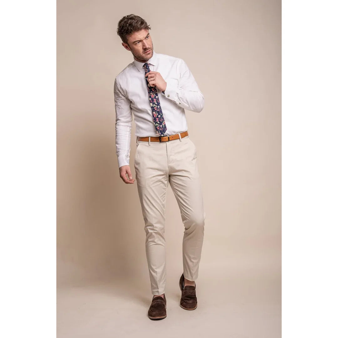 Mario - Herr Sommarbyxor i Beige