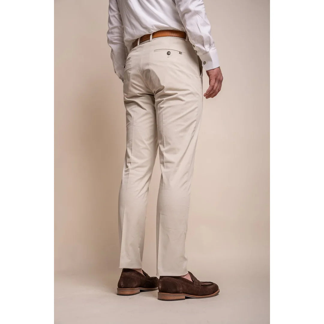 Mario - Herr Sommarbyxor i Beige