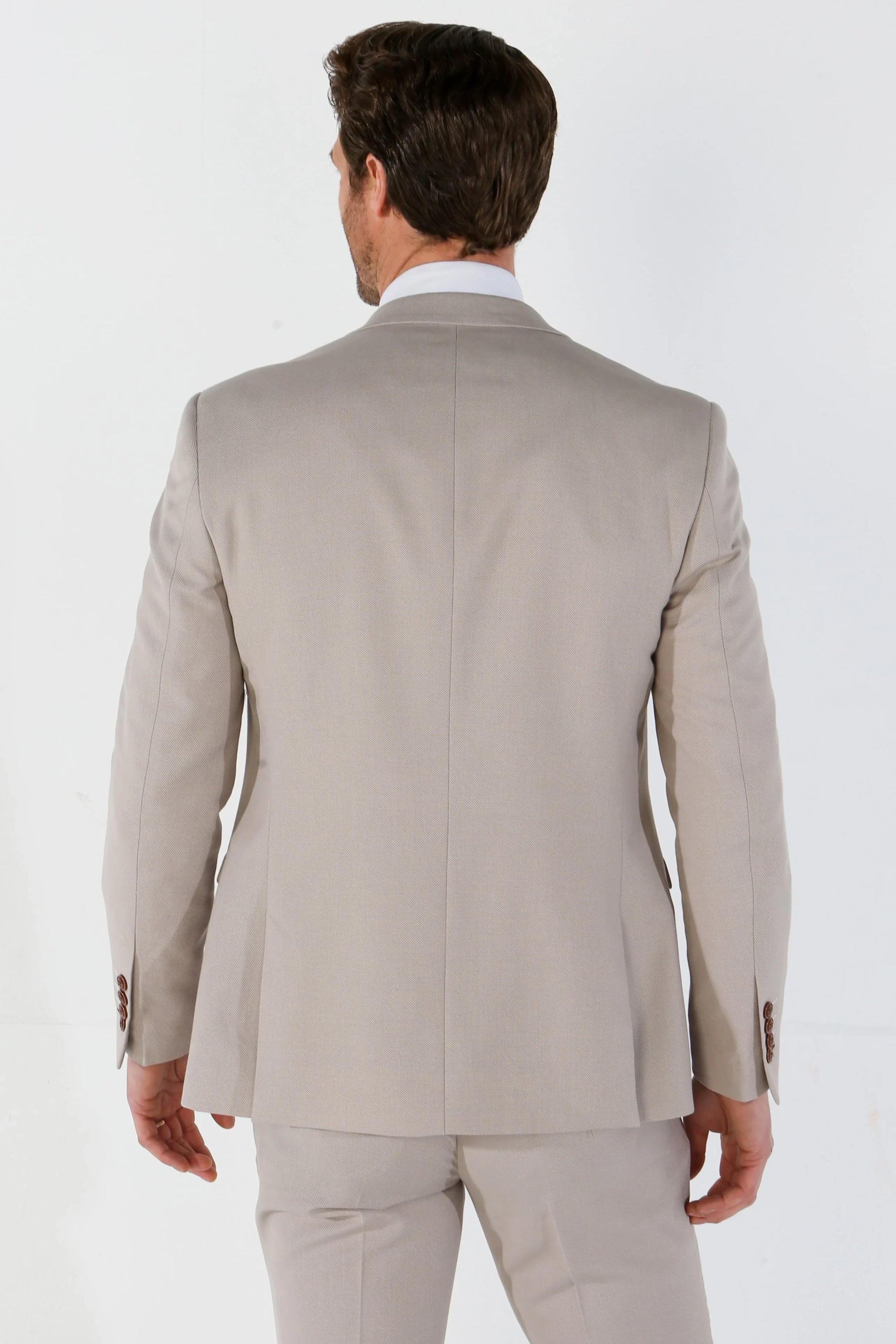 Mayfair - Beige skräddarsydd kavaj för män