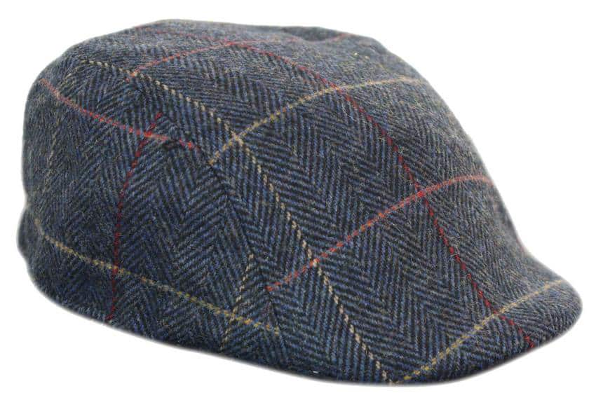 Marc Darcy Eton Herr Tweed Vintage Retro Grandad Flat Caps Hattar Peaky Blinders Check Classic