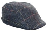 Marc Darcy Eton Herr Tweed Vintage Retro Grandad Flat Caps Hattar Peaky Blinders Check Classic