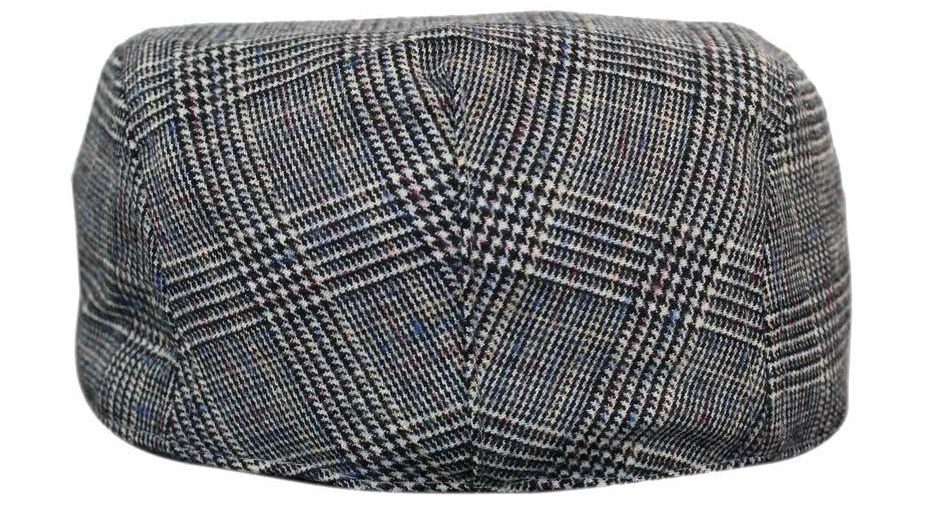 Marc Darcy Hampton Herr Tweed Vintage Retro Grandad Flat Caps Hattar Peaky Blinders Check Classic