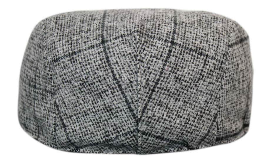 Marc Darcy Kristian Herr Tweed Vintage Retro Grandad Flat Caps Hattar Peaky Blinders Check Classic