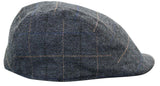Marc Darcy Scott Herr Tweed Vintage Retro Grandad Flat Caps Hattar Peaky Blinders Check Classic