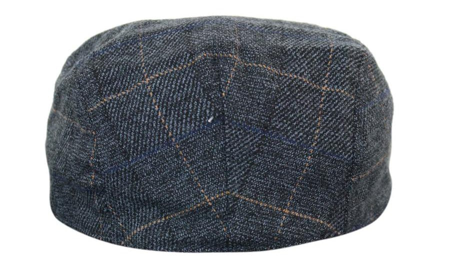 Marc Darcy Scott Herr Tweed Vintage Retro Grandad Flat Caps Hattar Peaky Blinders Check Classic