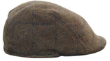 Marc Darcy TB4 Herr Tweed Vintage Retro Grandad Flat Caps Hattar Peaky Blinders Check Classic