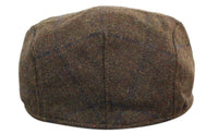 Marc Darcy TB4 Herr Tweed Vintage Retro Grandad Flat Caps Hattar Peaky Blinders Check Classic