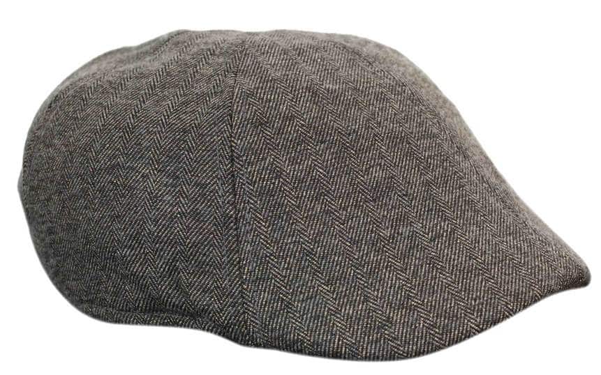 Marc Darcy Rayford Herr Tweed Vintage Retro Grandad Flat Caps Hattar Peaky Blinders Check Classic