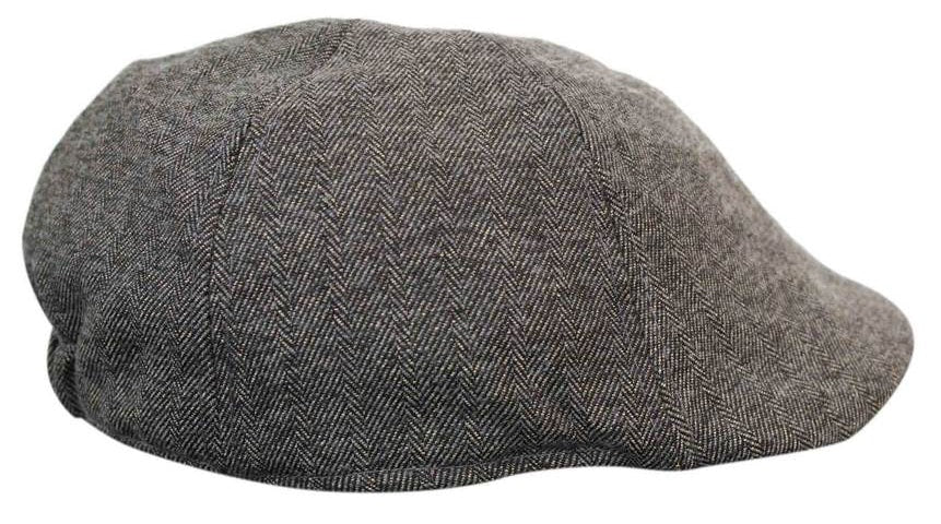 Marc Darcy Rayford Herr Tweed Vintage Retro Grandad Flat Caps Hattar Peaky Blinders Check Classic