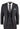 Svart herrkostym i tweed, tredelad vintagestil – STZ14