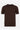 Herr Brun Stickad T-shirt Normal Passform Rund Hals Kortärmad Topp