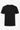 Klassisk svart bomulls-T-shirt för män