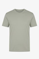 Klassisk grå bomulls-T-shirt för män