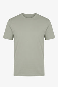 Klassisk grå bomulls-T-shirt för män