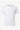 Klassisk vit bomulls-T-shirt för män