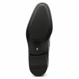 Herrloafers i konstläder med penny-motiv