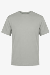 Grå klassisk t-shirt i bomullsblandning för män