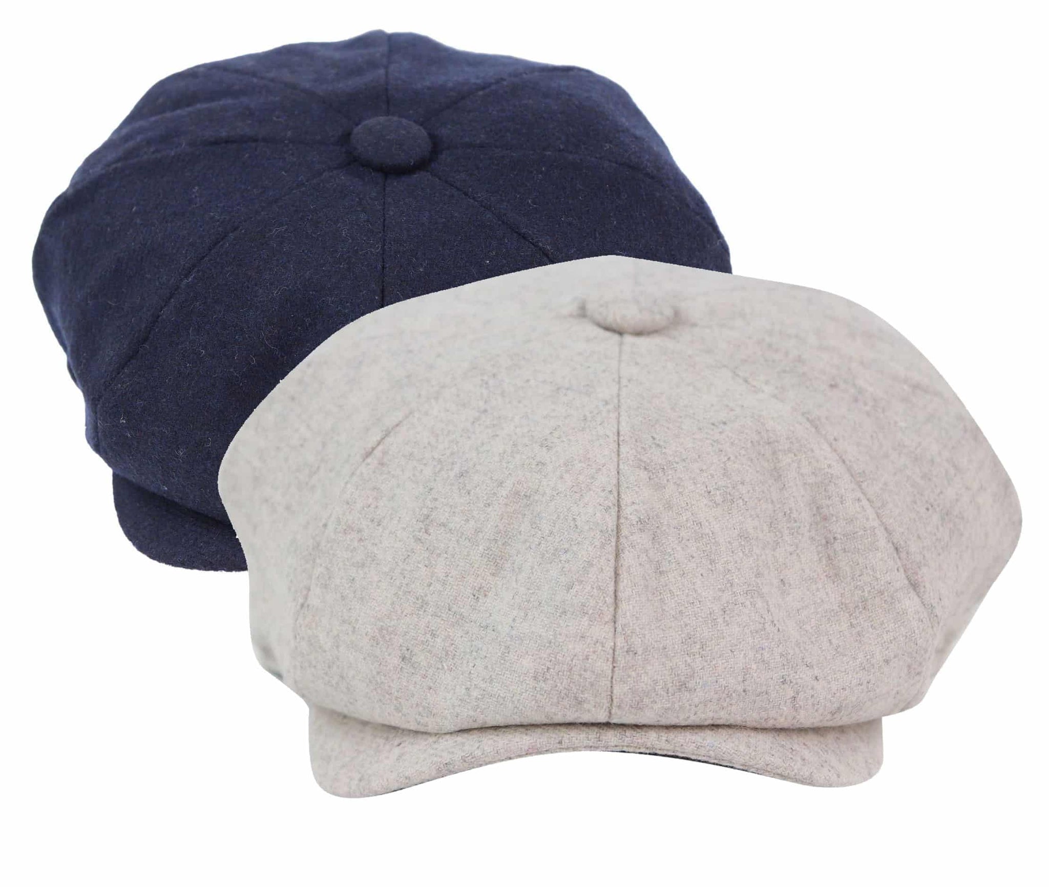 Herr 8 Panel Newsboy Cap - Cavani Kyra