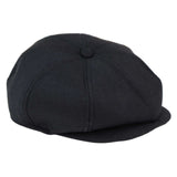 Herr 8 Panel Peaky Blinders Hatt - Svart