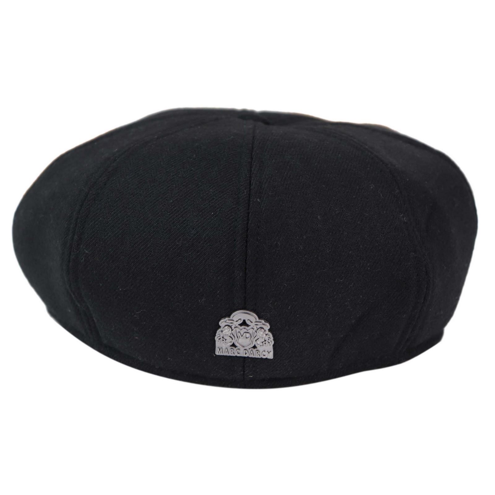 Herr 8 Panel Peaky Blinders Hatt - Svart