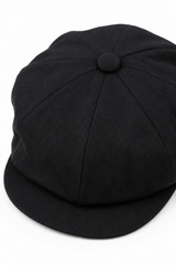 Herr 8-panels Razor sommar svart Baker Boy-hatt bomull Blinders Newsboy-keps Shelby