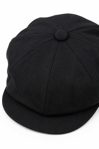 Herr 8-panels Razor sommar svart Baker Boy-hatt bomull Blinders Newsboy-keps Shelby