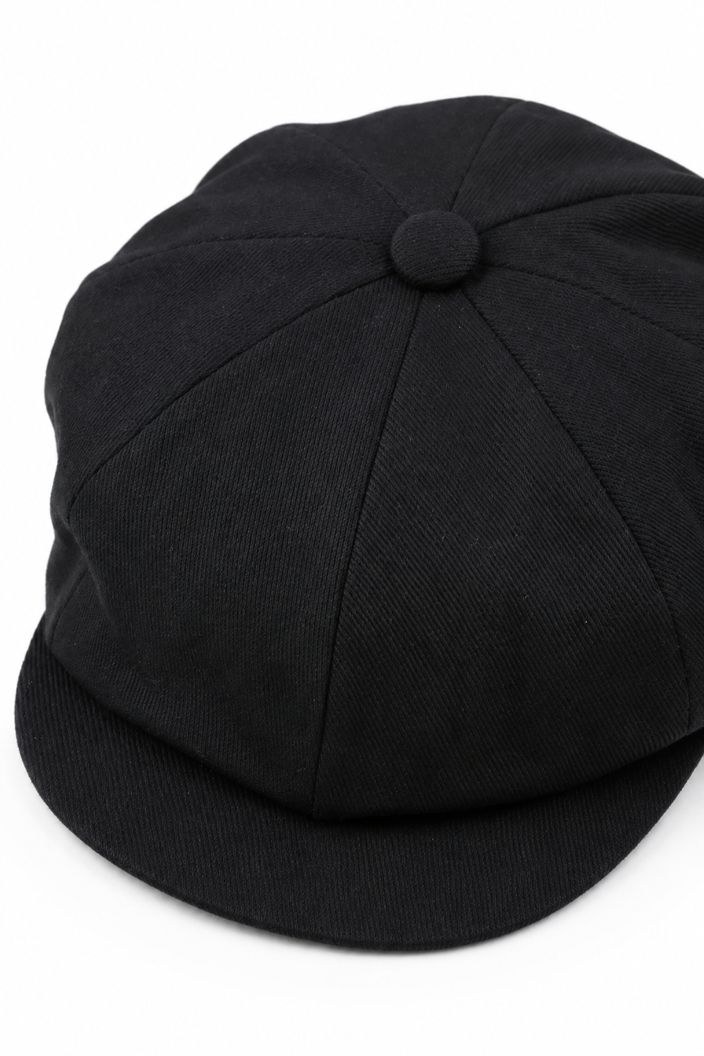 Herr 8-panels Razor sommar svart Baker Boy-hatt bomull Blinders Newsboy-keps Shelby