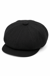 Herr 8-panels Razor sommar svart Baker Boy-hatt bomull Blinders Newsboy-keps Shelby
