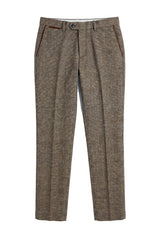 Ralph - Herrbyxor i tweed i brunt