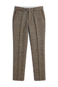 Ralph - Herrbyxor i tweed i brunt
