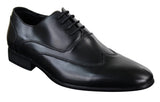 Herr Läder Brogues Italienska Designerskor Eleganta Formella Klassiska Retro