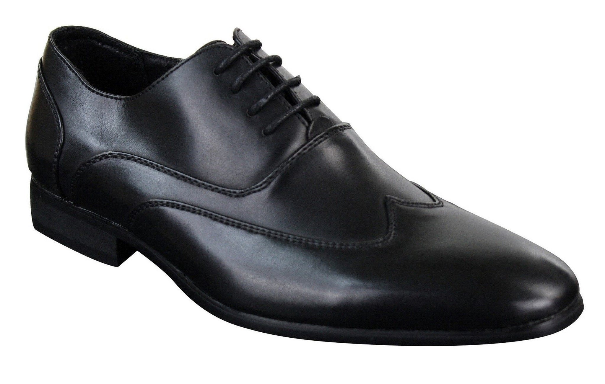 Herr Läder Brogues Italienska Designerskor Eleganta Formella Klassiska Retro