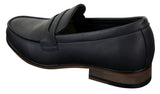 Herr Nubuckläder Slip On Loafers Mockasiner Skor Vintage Retro Klassisk