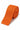 Orange stickad slips i polyester för män