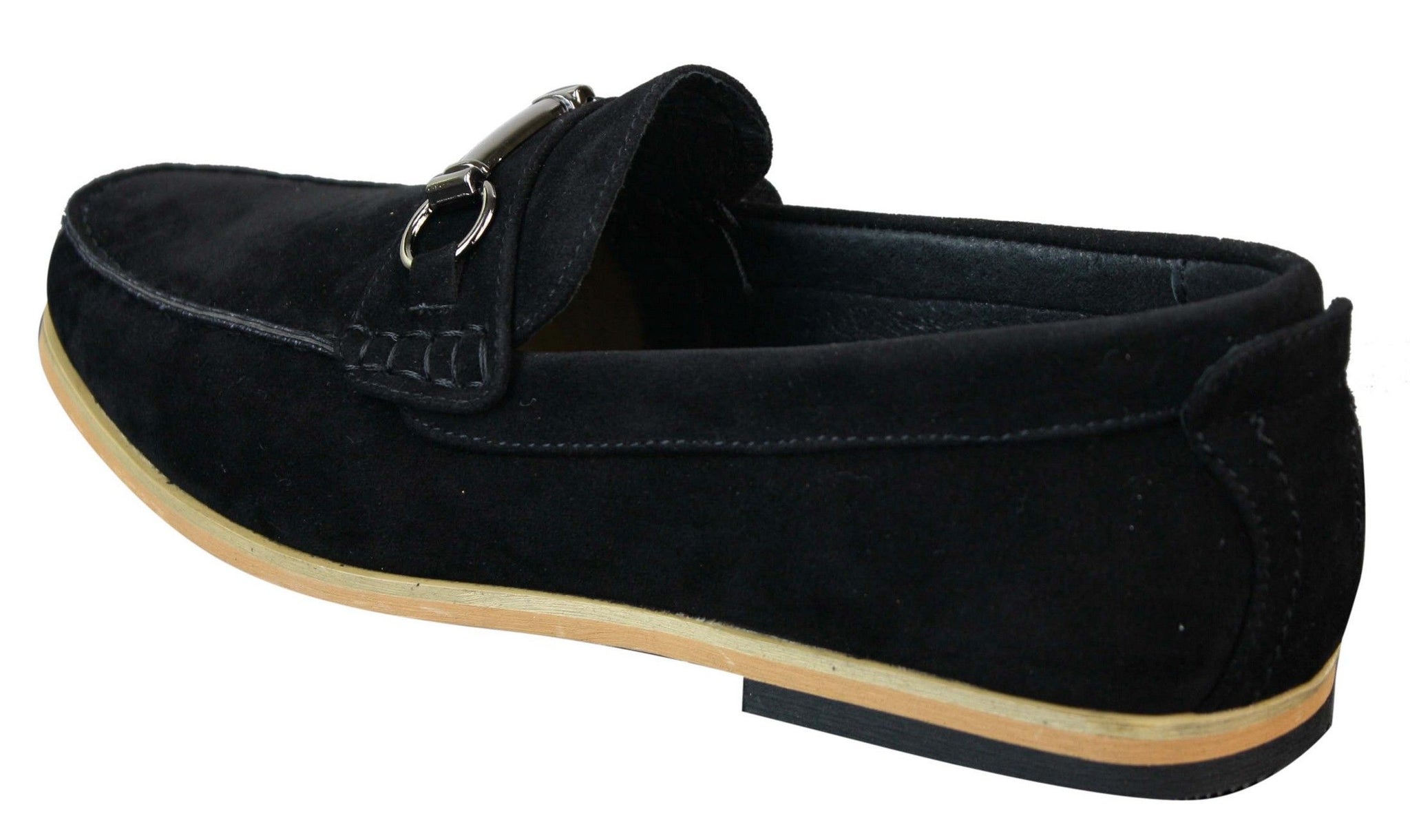 Herr Slip On Spänne Horsebit Körskor Loafers Retro Smart Casual Mocka