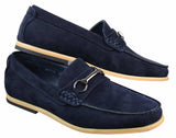 Herr Slip On Spänne Horsebit Körskor Loafers Retro Smart Casual Mocka