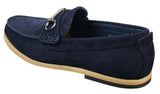 Herr Slip On Spänne Horsebit Körskor Loafers Retro Smart Casual Mocka