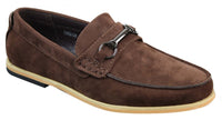 Herr Slip On Spänne Horsebit Körskor Loafers Retro Smart Casual Mocka