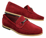 Herr Slip On Spänne Horsebit Körskor Loafers Retro Smart Casual Mocka