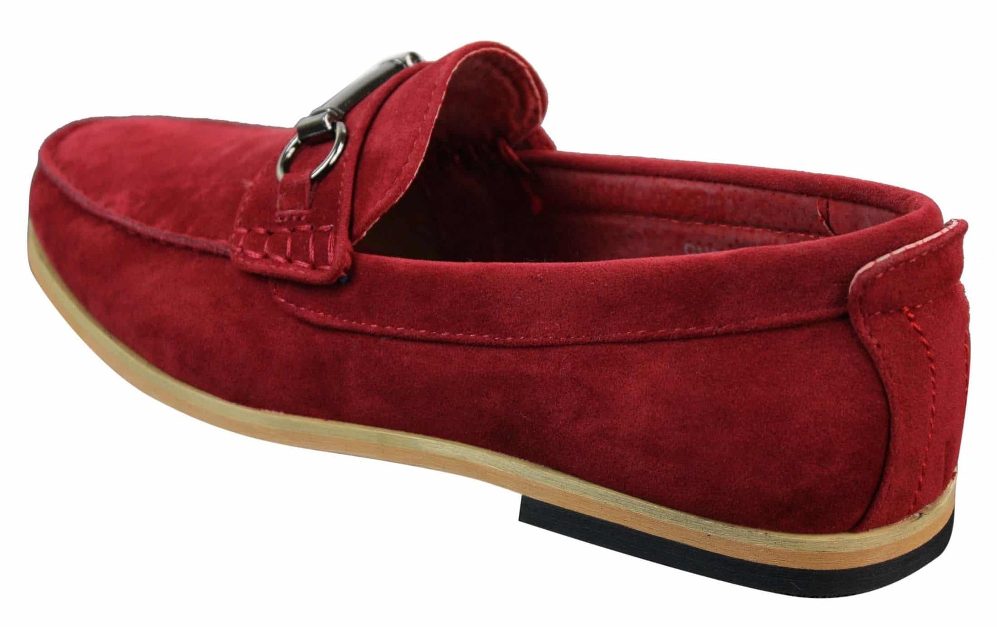 Herr Slip On Spänne Horsebit Körskor Loafers Retro Smart Casual Mocka